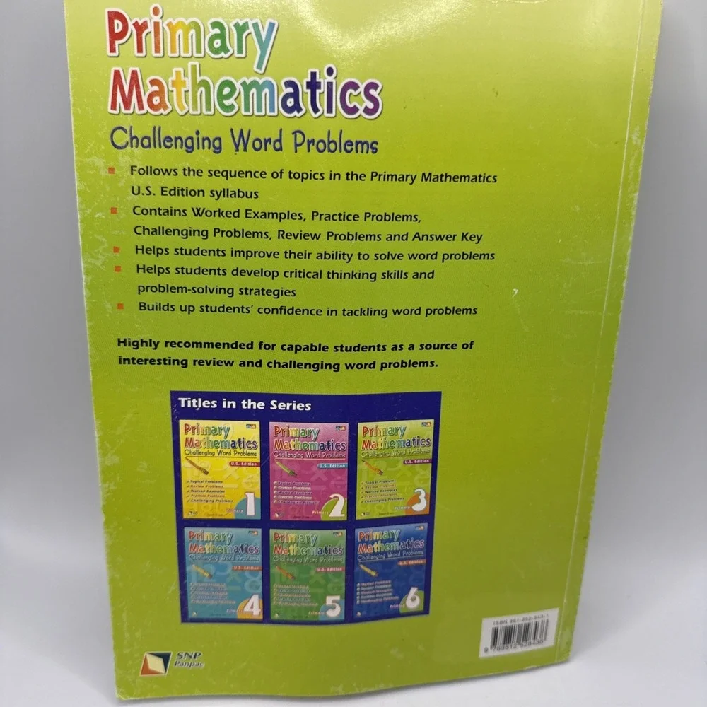 Primary Mathematics, Challenging Word Problems, U.S. Edition, Primary 3‎